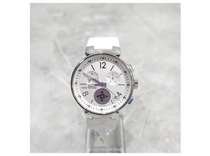 Louis Vuitton Reloj de Cuarzo Tambour Blanco - vista 9