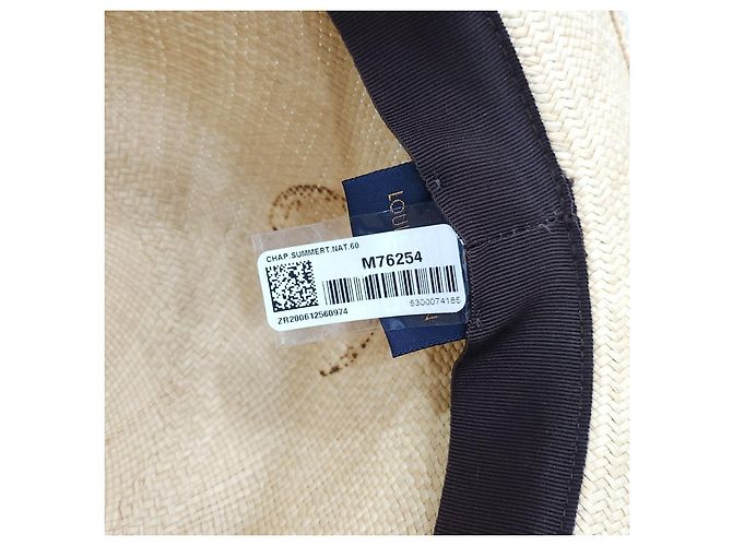 Louis Vuitton Monogram Fedora Panama Hut - Ansicht 12