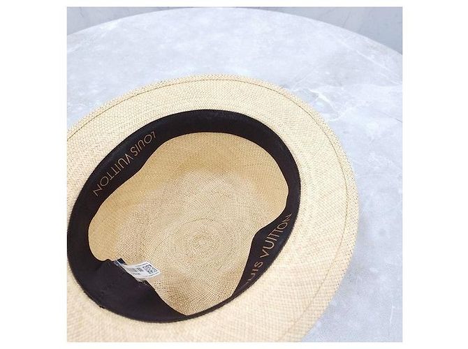 Louis Vuitton Monogram Fedora Panama Hut - Ansicht 5