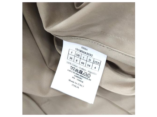 Dior Gabardina de gabardina - vista 14