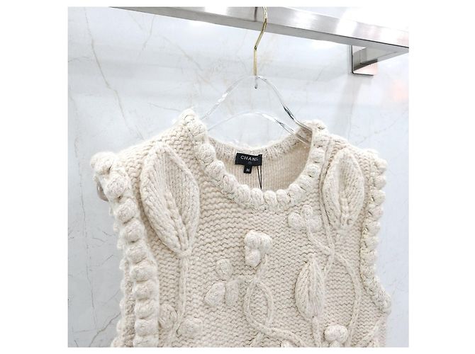 Chanel Strick-Top Weste aus Kaschmir - Ansicht 13