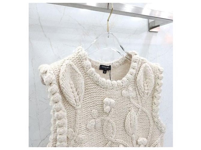 Chanel Strick-Top Weste aus Kaschmir - Ansicht 3