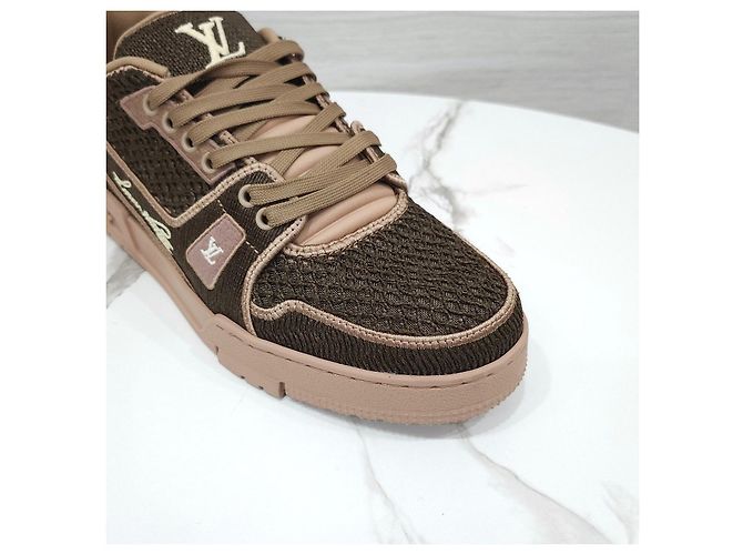 Louis Vuitton Baskets Raffia Trainer - vue 12