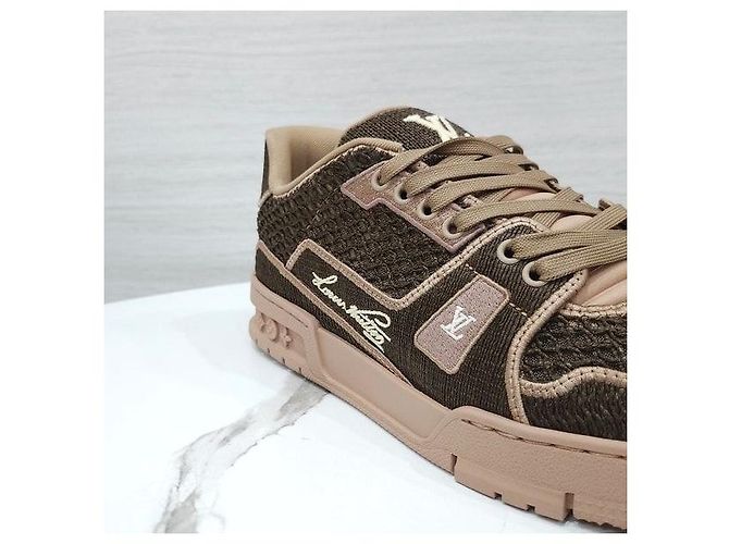Louis Vuitton Baskets Raffia Trainer - vue 6