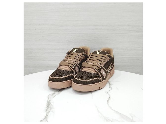 Louis Vuitton Baskets Raffia Trainer - vue 8