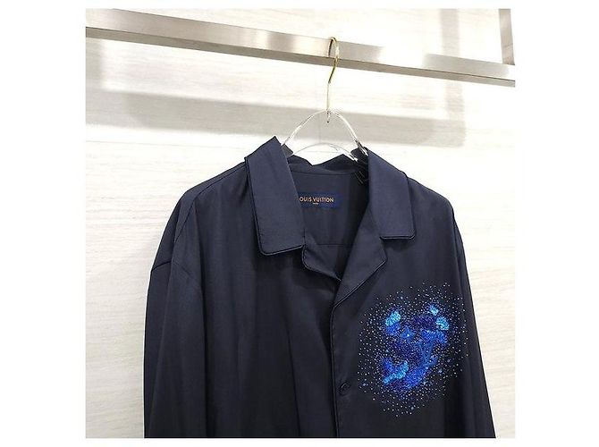 Louis Vuitton Camicia pigiama ricamata - vista 3
