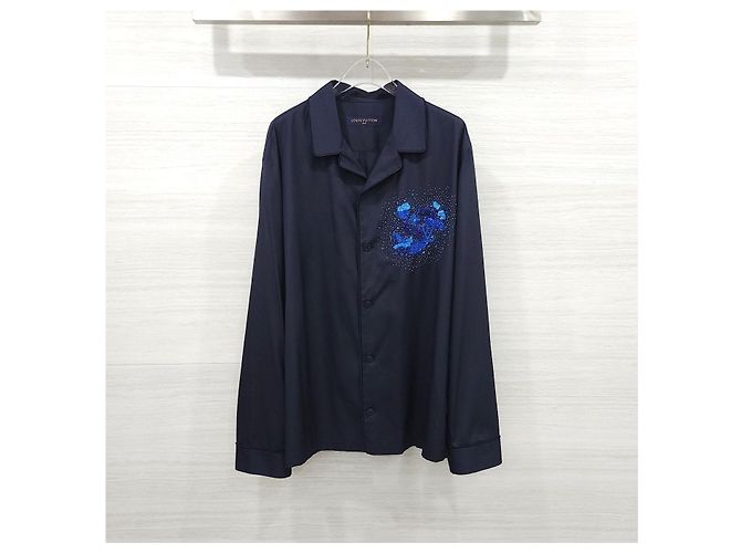 Louis Vuitton Camicia pigiama ricamata - vista 9