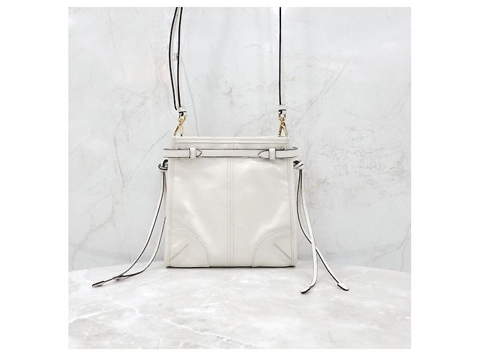 Prada Mini Borsa a Tracolla Bonny Leather - vista 13
