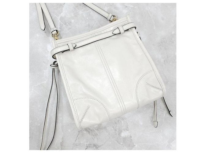 Prada Mini Borsa a Tracolla Bonny Leather - vista 6