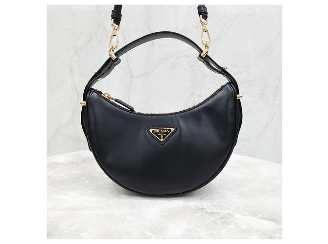 Prada Borsa a tracolla piccola in pelle - vista 11