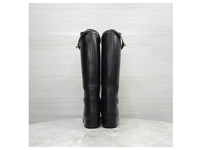 Botas Kelly Jumping Hermès de piel - vista 12