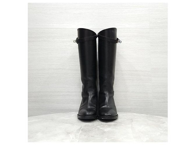 Botas Kelly Jumping Hermès de piel - vista 2