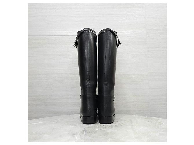 Botas Kelly Jumping Hermès de piel - vista 4