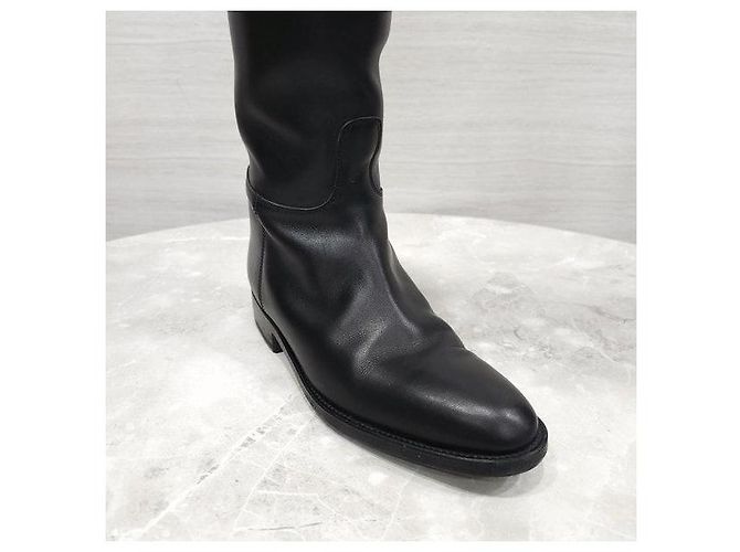 Botas Kelly Jumping Hermès de piel - vista 6