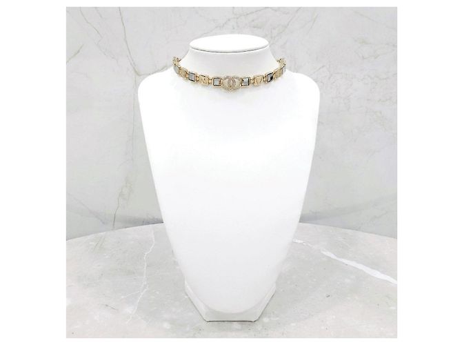 Chanel Collana Choker con Cristalli - vista 10