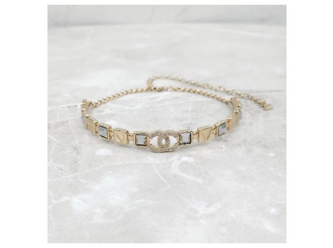 Chanel Collana Choker con Cristalli - vista 15