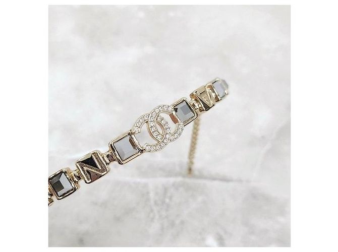 Chanel Collana Choker con Cristalli - vista 5