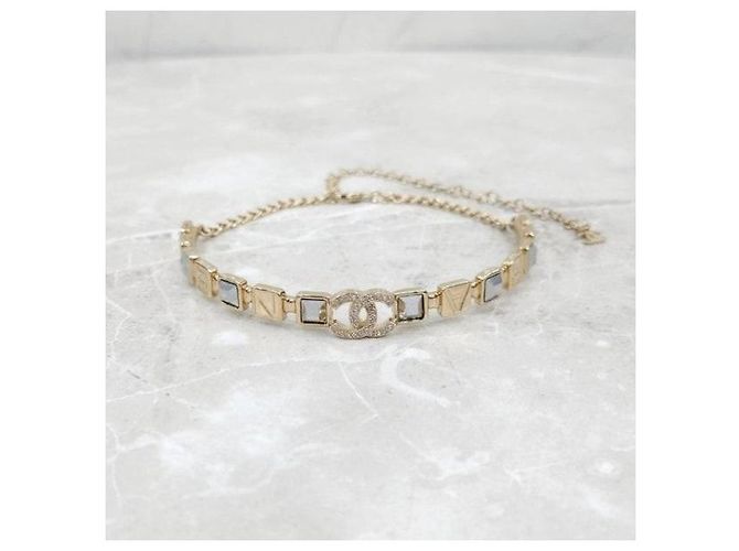Chanel Collana Choker con Cristalli - vista 6