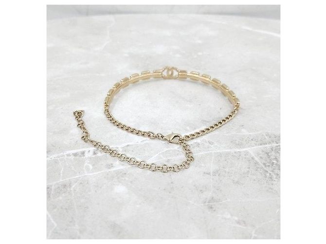Chanel Collana Choker con Cristalli - vista 7