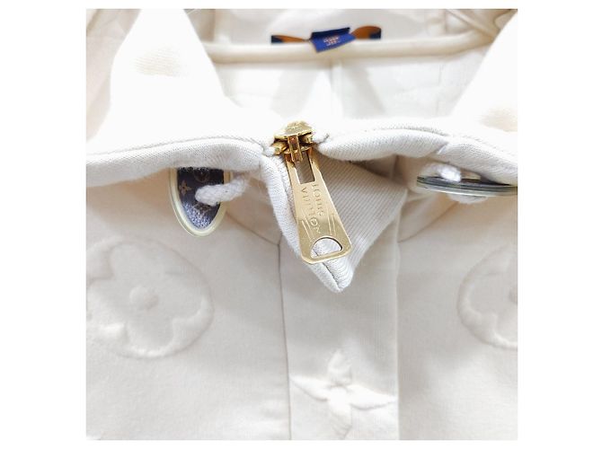Louis Vuitton Giacca lunga oversize con cappuccio Monogram da donna - vista 14