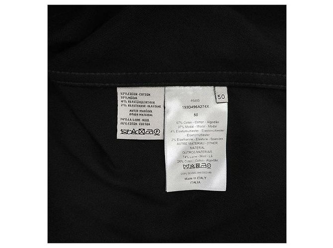 Dior Giacca in denim a righe Nero - vista 8