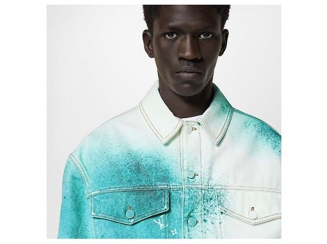 Louis Vuitton Spray Denim Jacket - view 8