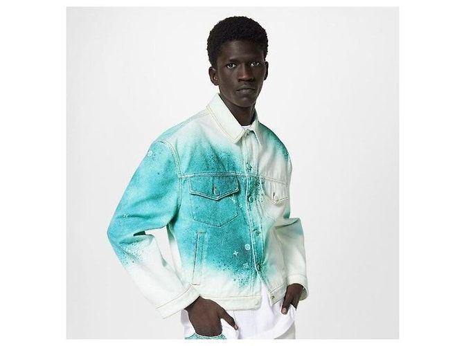 Louis Vuitton Spray Denim Jacket - view 9