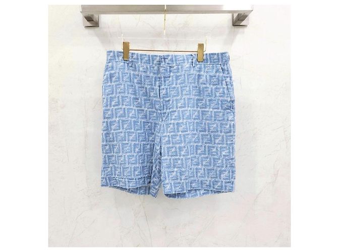 Bermuda Fendi in lino - vista 8