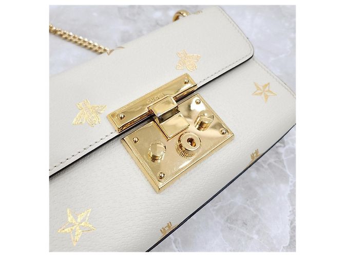 Gucci Borsa a tracolla piccola Padlock Vista - vista 13