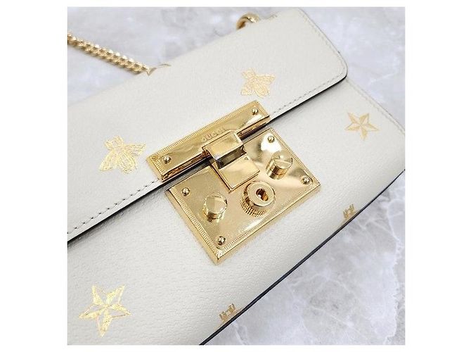 Gucci Borsa a tracolla piccola Padlock Vista - vista 4