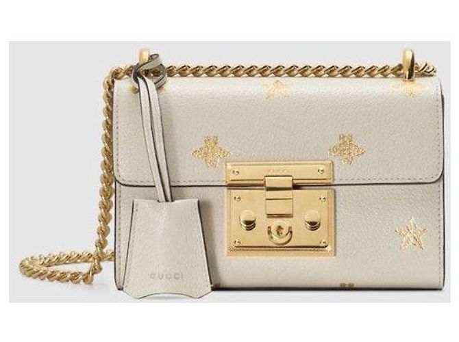 Gucci Borsa a tracolla piccola Padlock Vista - vista 9