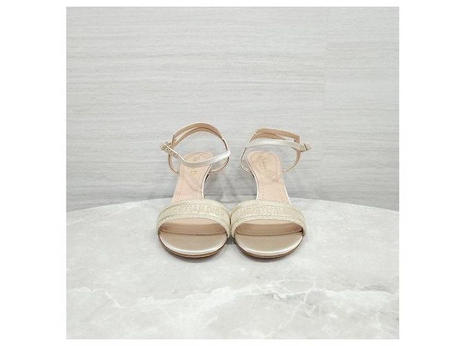 Dior Sandali con tacco Dway Strap Gold - vista 2