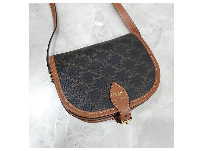 Céline Canvas Polko Bag Medium - Ansicht 14
