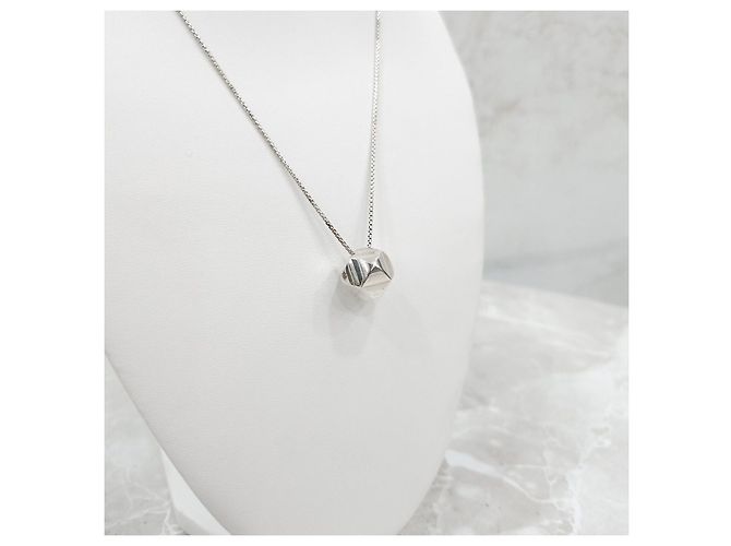 Colar Hermès Cube Silver - vista 10