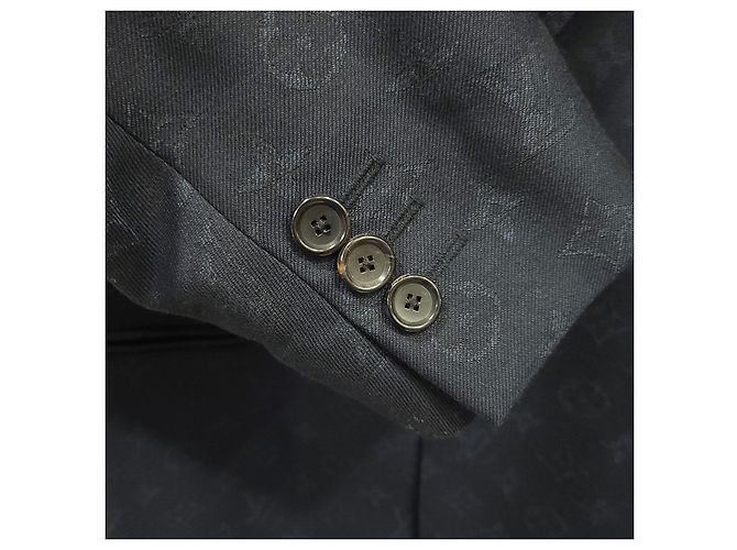 Louis Vuitton Giacca Monogram monopetto - vista 12
