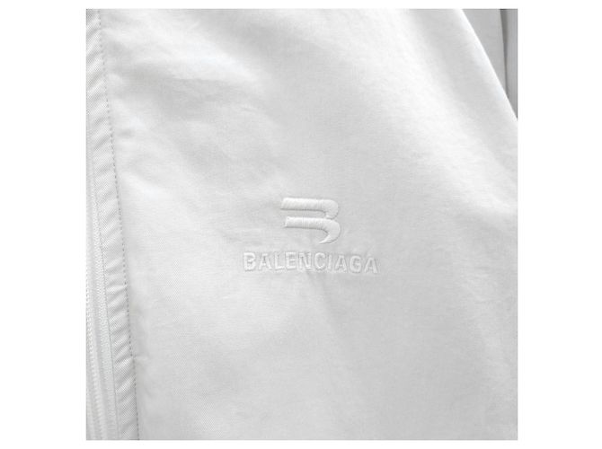 Balenciaga Oversized Jacke mit besticktem Logo - Ansicht 9