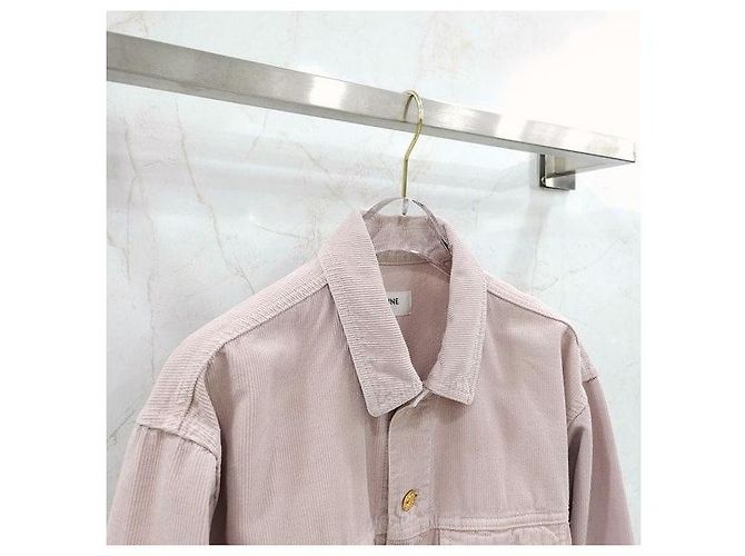 Céline Abrigo Car Coat de pana XS - vista 3