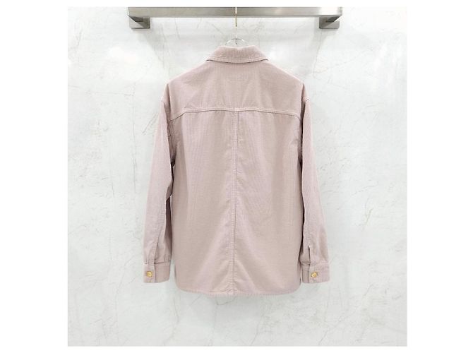Céline Abrigo Car Coat de pana XS - vista 7