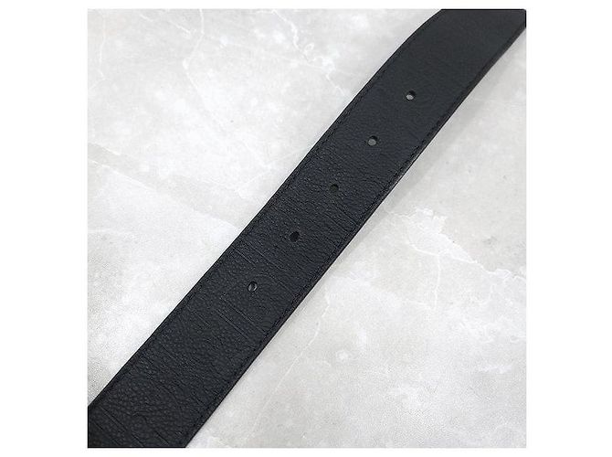 Dior Wendbare Oblique Ledergürtel mit CD-Schnalle - Ansicht 6