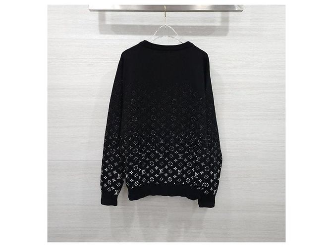 Louis Vuitton Strickpullover mit Rundhalsausschnitt und Gradienten-Monogramm - Ansicht 2