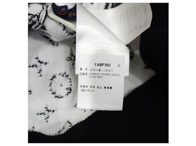Louis Vuitton Strickpullover mit Rundhalsausschnitt und Gradienten-Monogramm - Ansicht 5