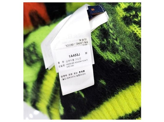 Louis Vuitton Mohair-Cardigan mit Monogramm - Ansicht 5
