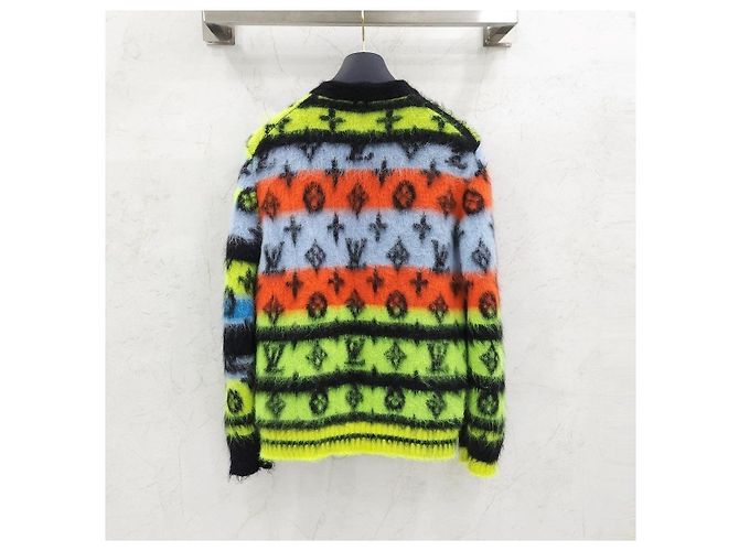 Louis Vuitton Mohair-Cardigan mit Monogramm - Ansicht 7