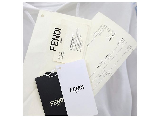 Fendi Gradient Hooded T-Shirt - vue 14