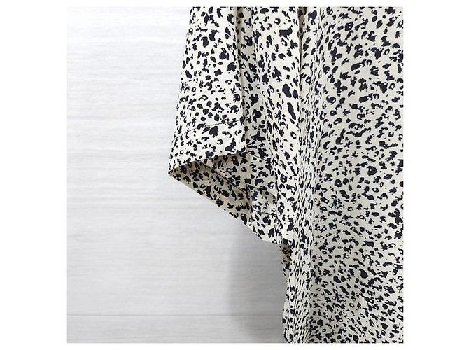 Céline Camicia a maniche corte in seta con stampa hawaiana - vista 4
