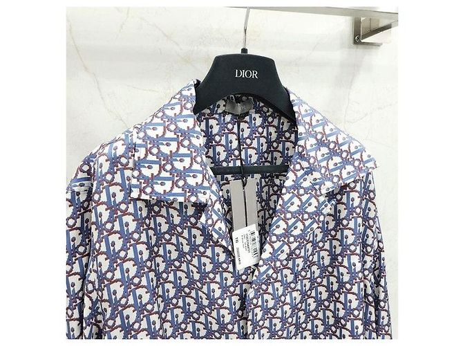Dior Oblique Pixel Hawaiian-Seidenshirt - Ansicht 3