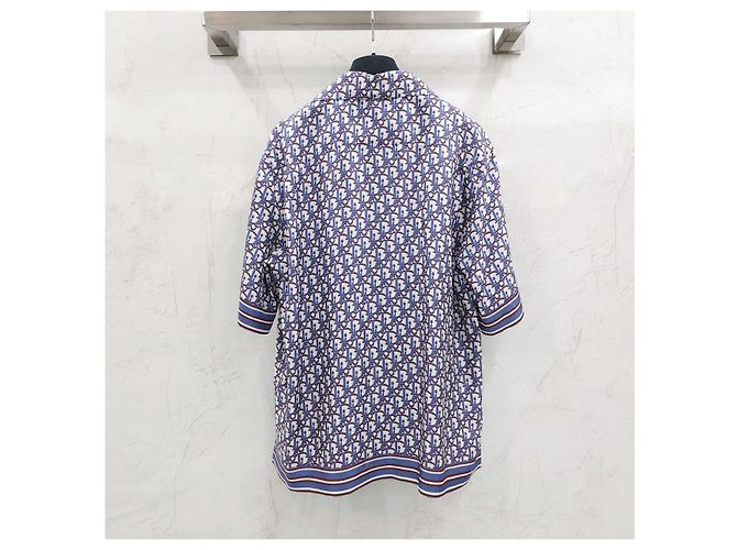 Dior Oblique Pixel Hawaiian-Seidenshirt - Ansicht 8