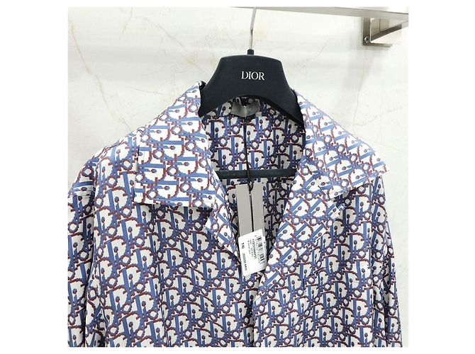 Dior Oblique Pixel Hawaiian-Seidenshirt - Ansicht 9