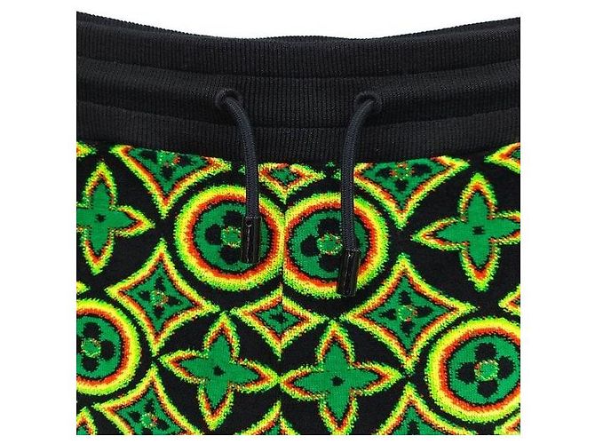 Louis Vuitton Pantaloncini Jamaican Monogram Flower - vista 4