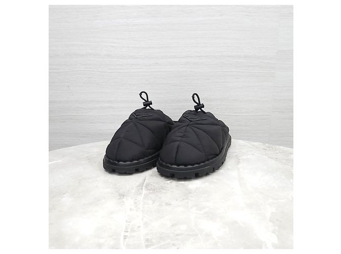 Prada Mules Pantofole Imbottite in Nylon Matelassé - vista 8